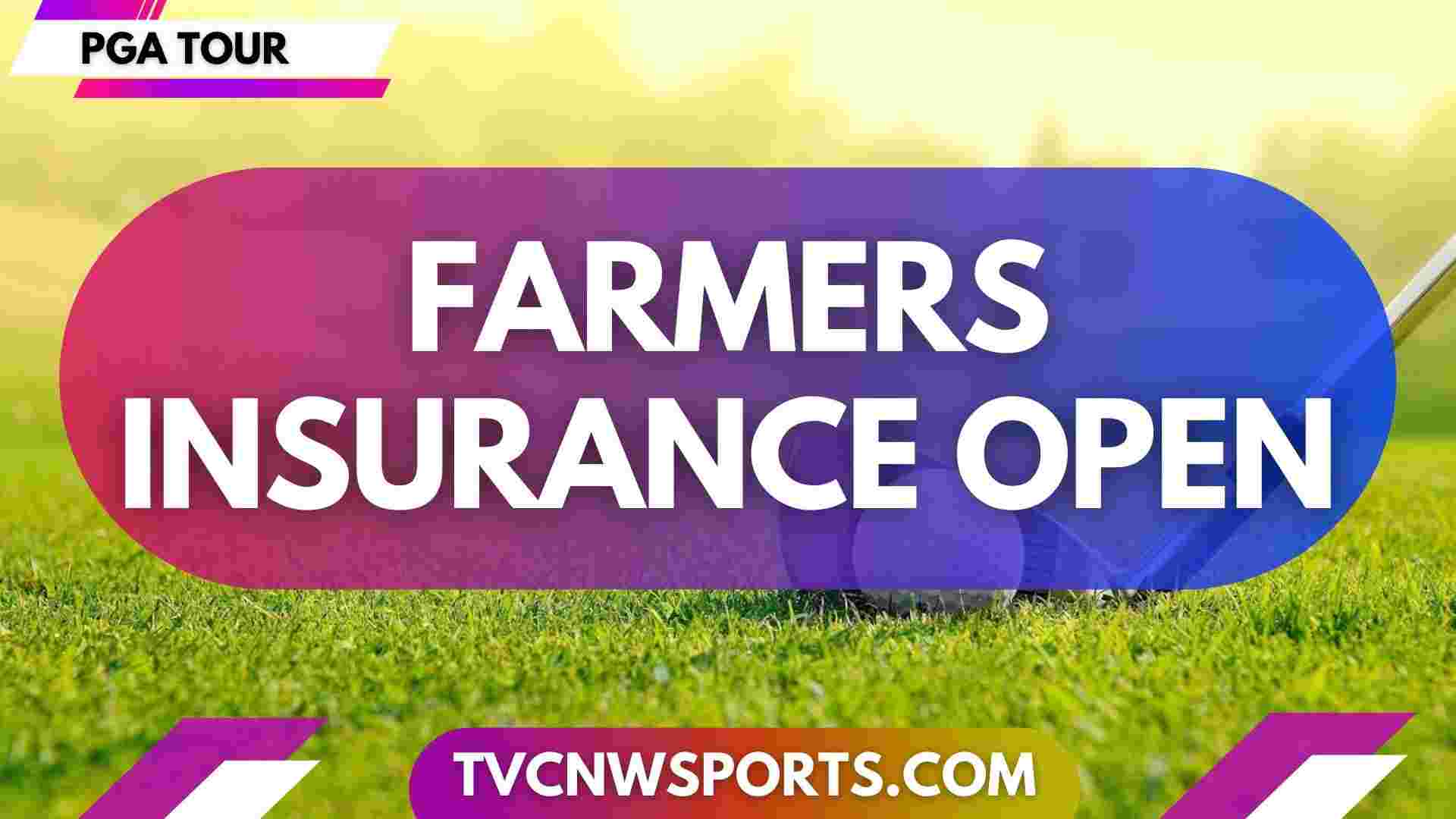 Farmers Insurance Open PGA Golf